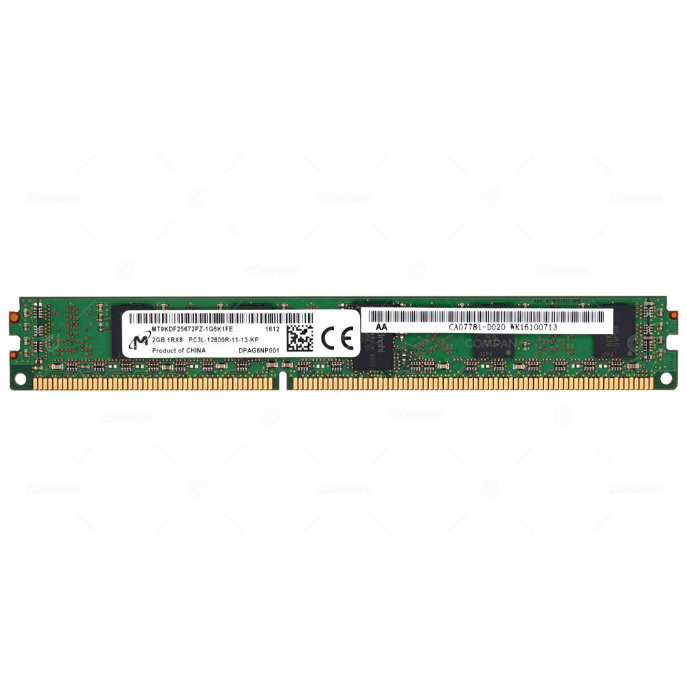 CA07781-D020 FUJITSU 2GB 1RX8 PC3L 12800 RAM MEMORY FOR DX60 CONTROLLER MT9KDF25672PZ-1G6K1